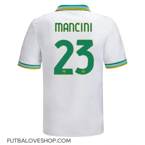 Dres AS Roma Gianluca Mancini #23 Tretina 2025-26 Krátky Rukáv